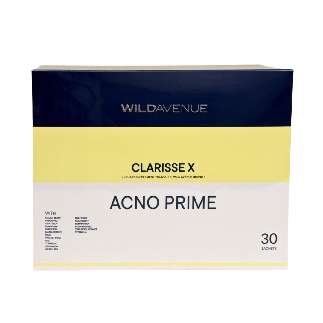 (สูตรใหม่) Wild Avenue CLARISSE X ACNO PRIME สิว 30 ซอง