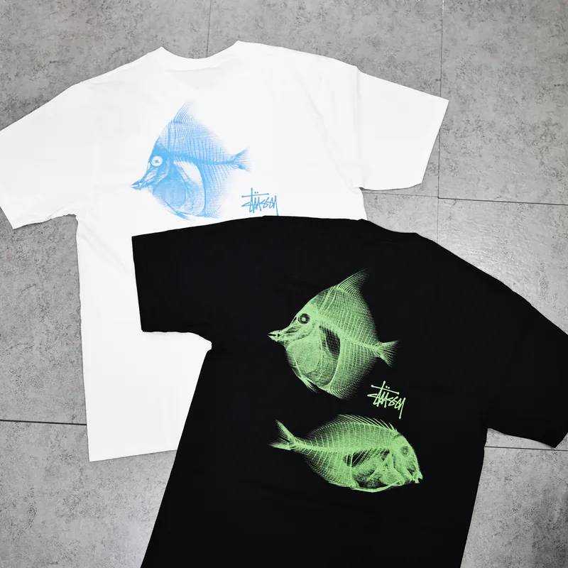 เสื้อยืด Stussy  X-RAY FISHIN TEE