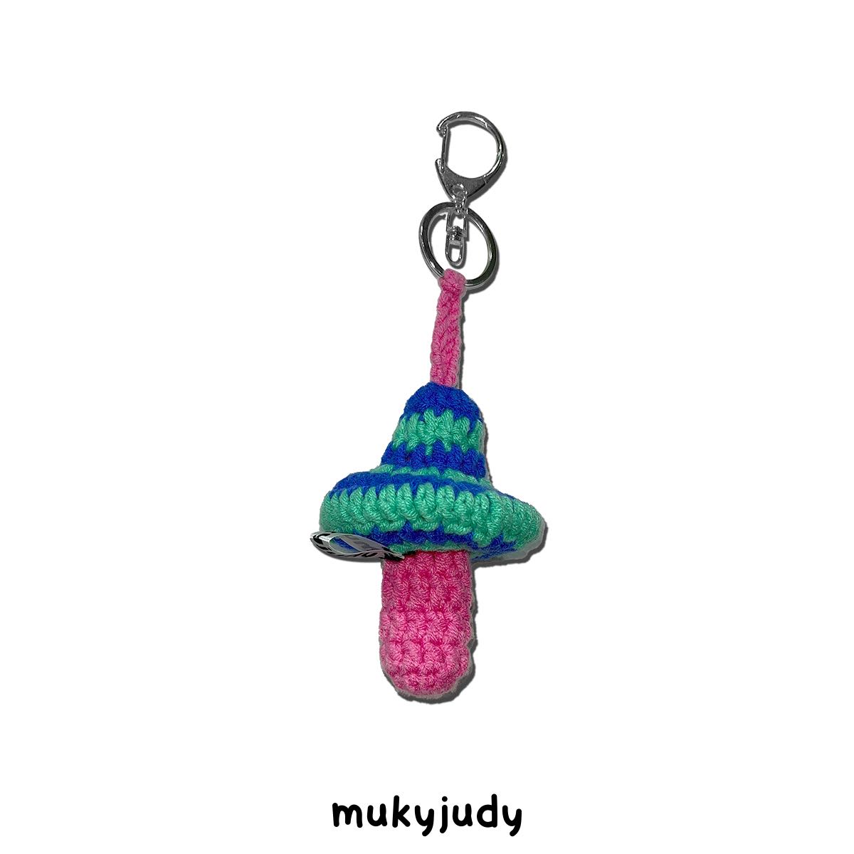 Mushroom Keyring : Lazy Baby