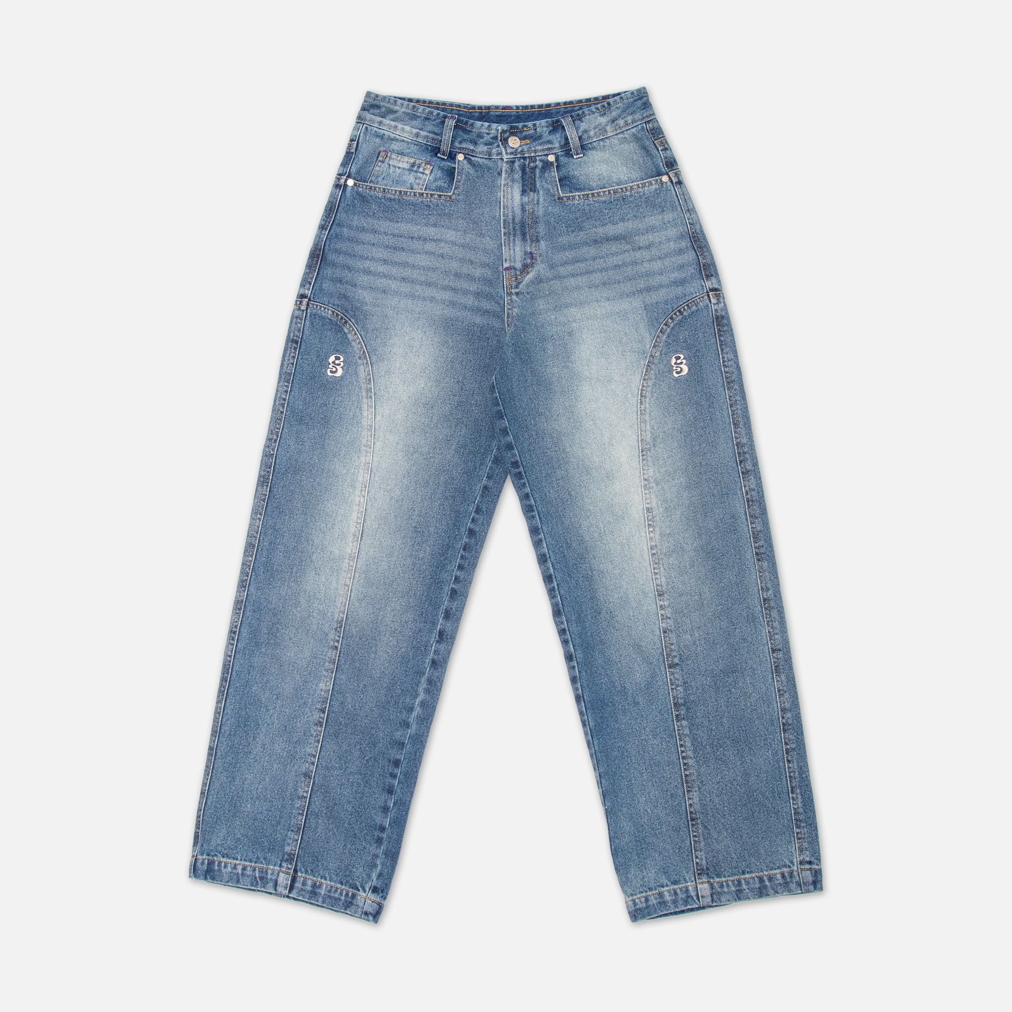 GALEN JEANS (FADED BLUE)