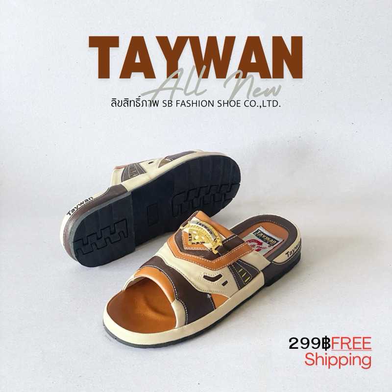 รองเท้าแตะหนังผู้ชาย ยี่ห้อ Taywan ไซส์ 36-45