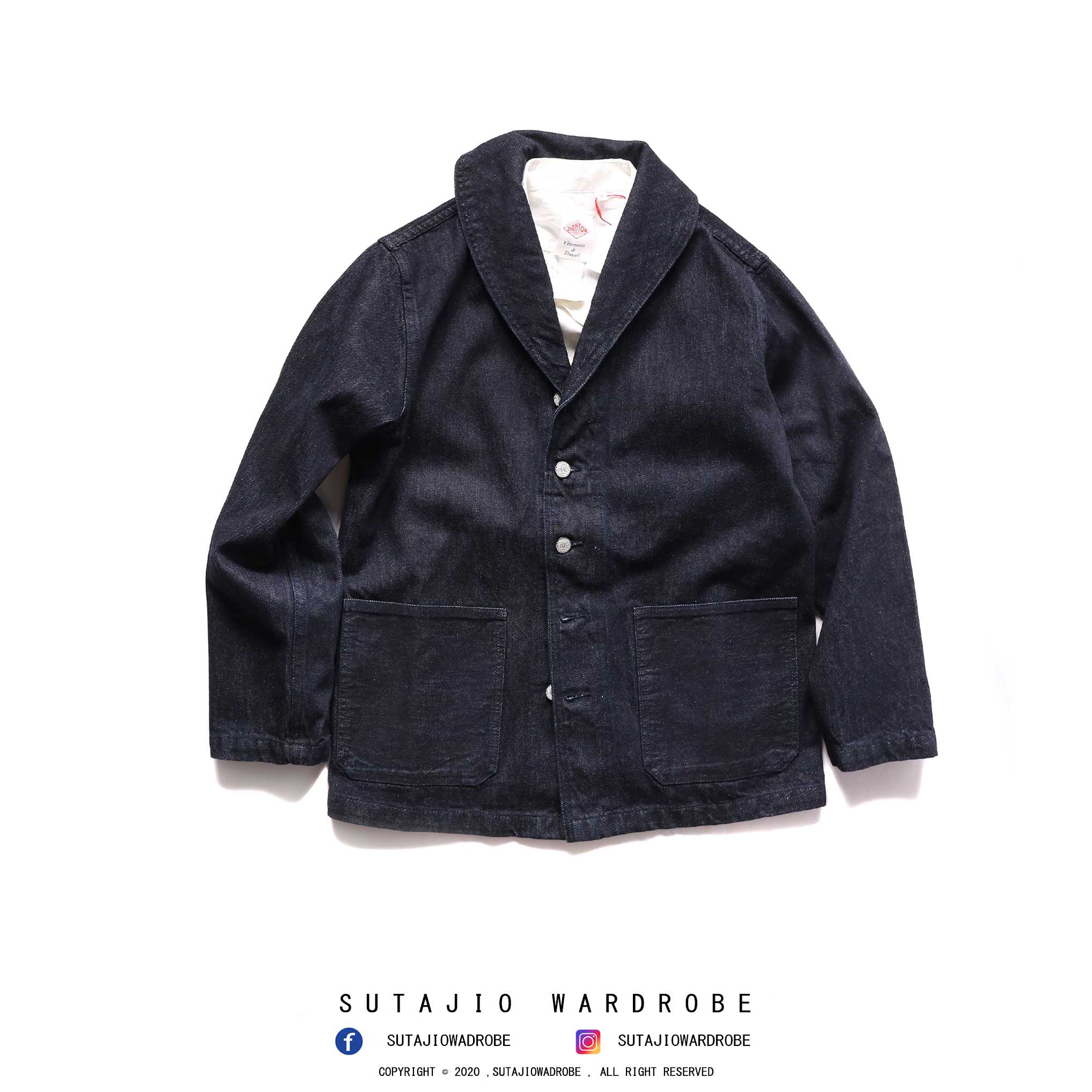 Maden Shawl Collar USN Pattern Jacket