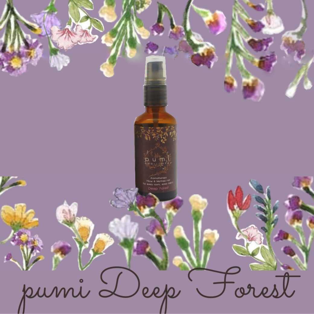 พิลโล่มิสท์ pumi Deep50ml  Allergy spray, for room, mattress, pillow mist Deep forest