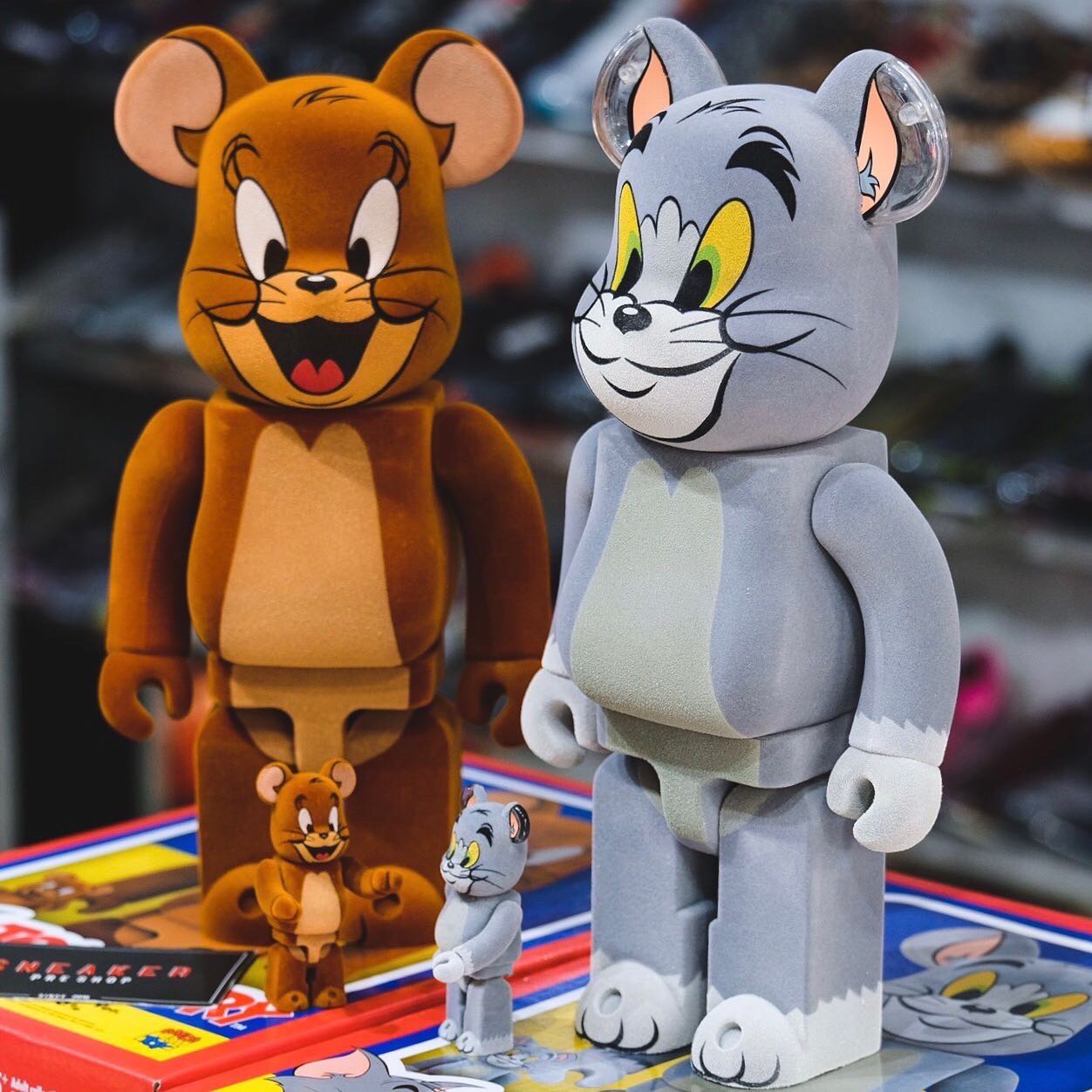 Bearbrick x TOM AND JERRY ( ขายแยกได้ )