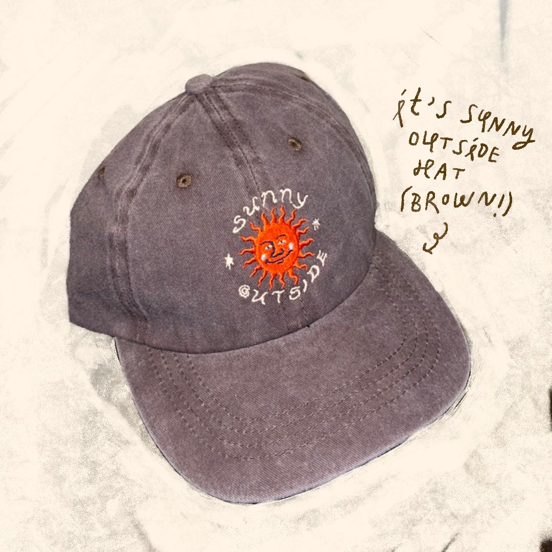 sunny outside hat - brown