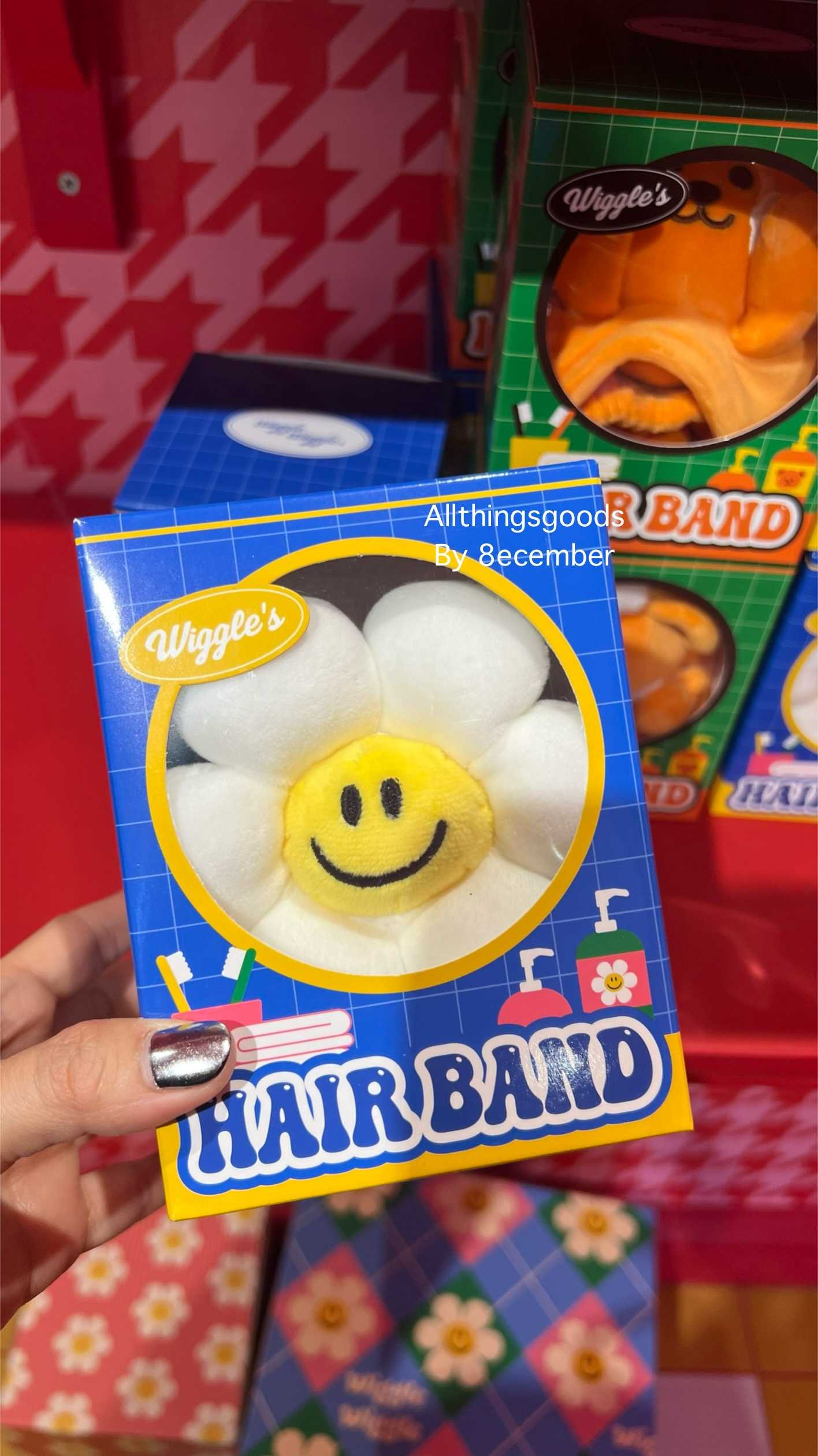 พร้อมส่ง Wiggle Wiggle ของแท้ 100% - Hairband ผ้าคาดผมแต่งหน้า อาบน้ำ อเนกประสงค์