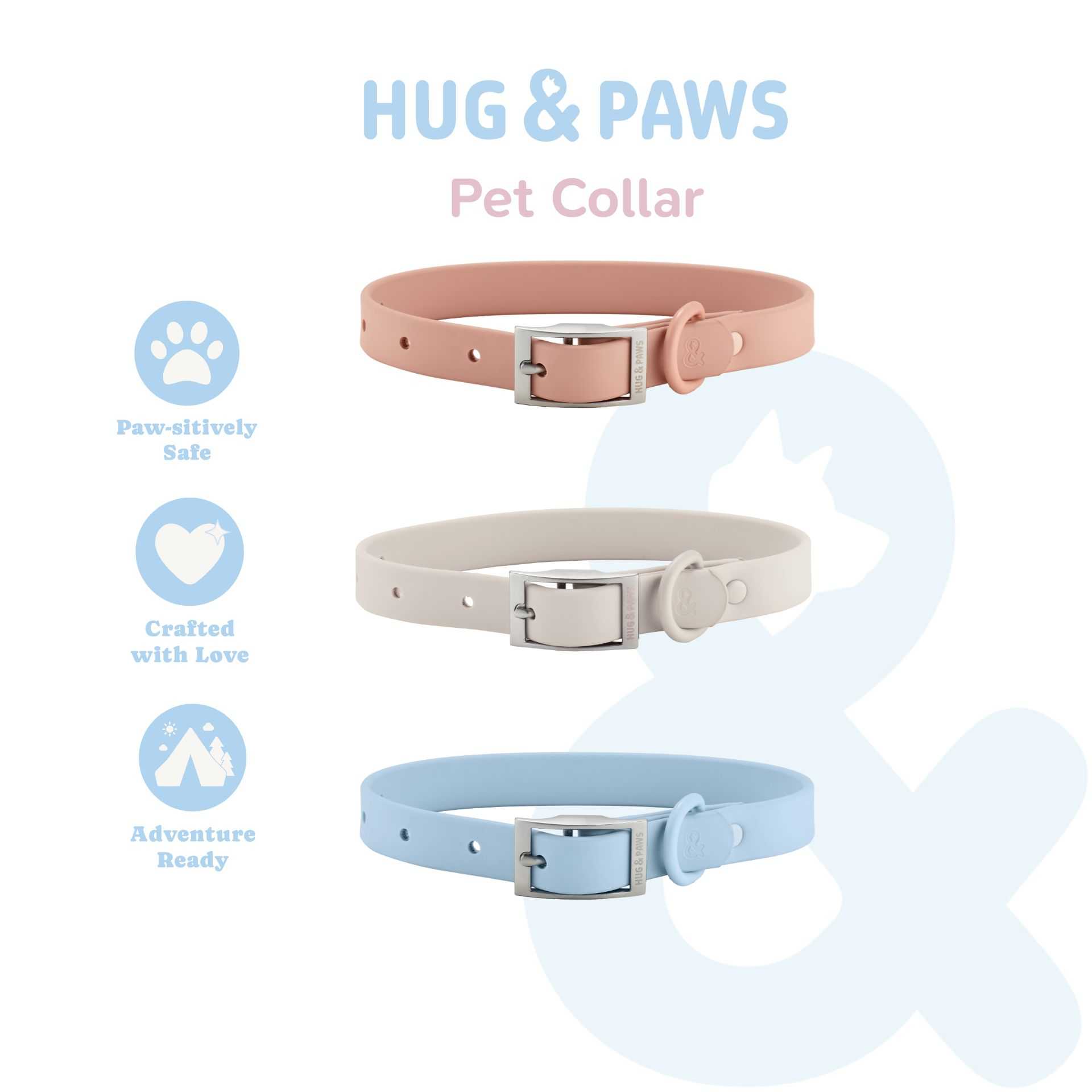 Hug & Paws Collar - ปลอกคอสัตว์เลี้ยง