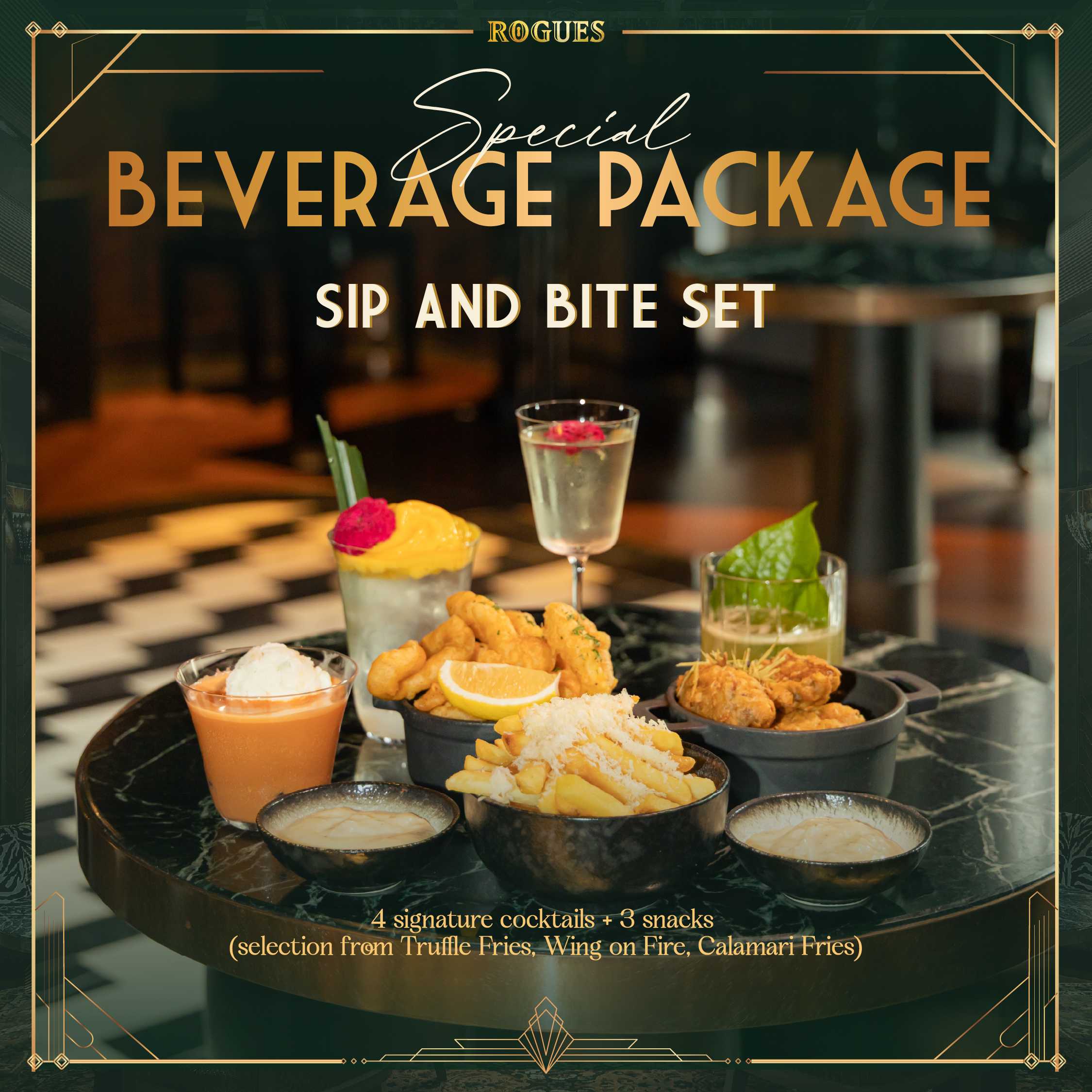 Sip and Bite Set