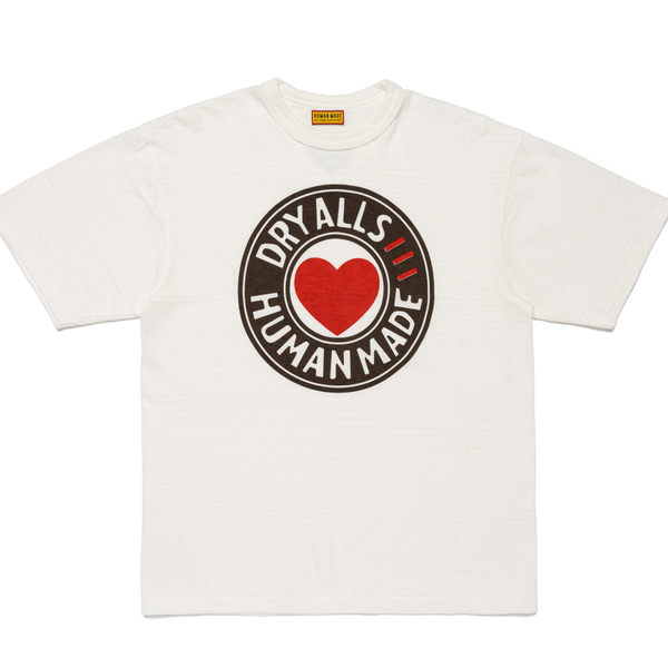 Human Made Dry All Heart White T-Shirt