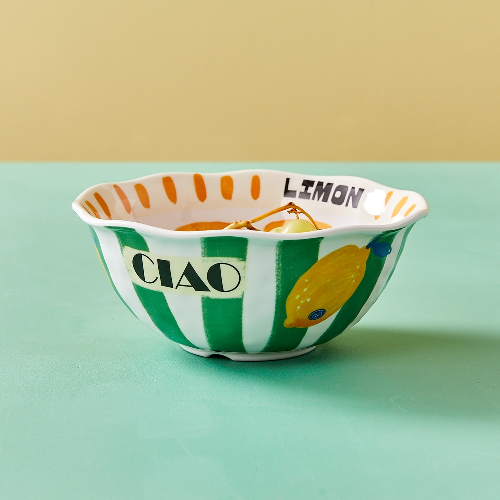 (Pre-order)  Summer Costa - Melamine Bowl 17 cm