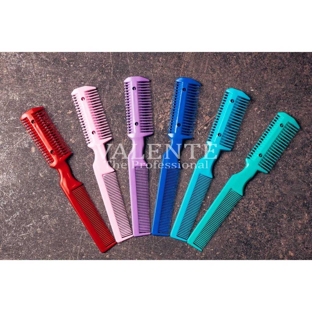 [สินค้าตัวอย่าง ห้ามซื้อ] VALENTE หวีซอย-มีดโกนสไลด์ผม รุ่น VAL-1000 มีทั้งหมด 6 สี