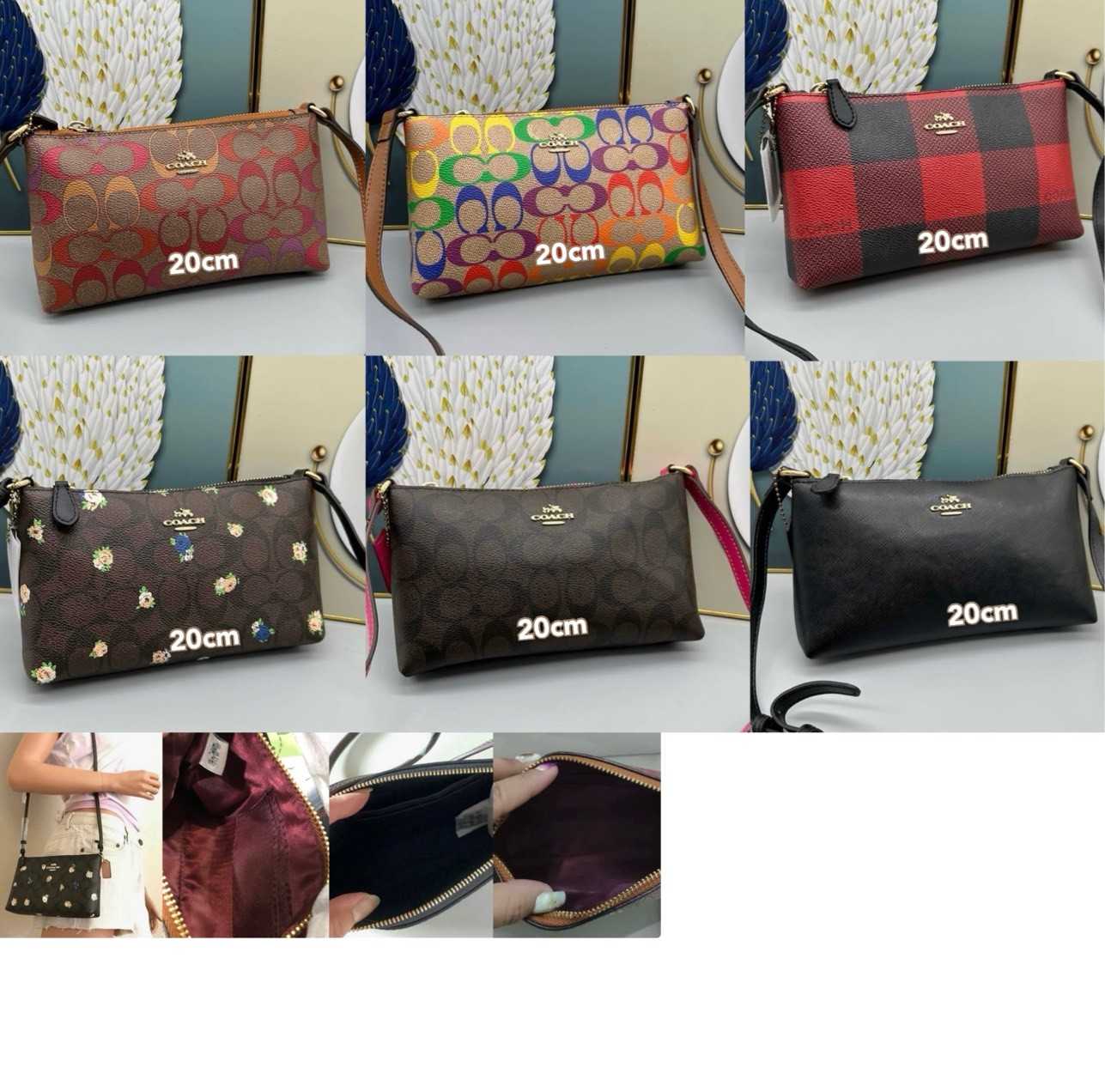 กระเป๋าทรง Crossbody ขนาดกะทัดรัด Coach C731