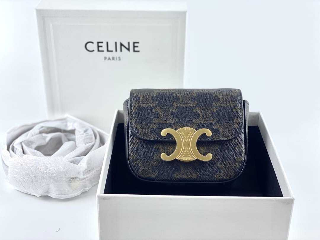 ⭐️🌟New celine mini triomphe⭐️🌟 แท้💯🚗พร้อมส่ง