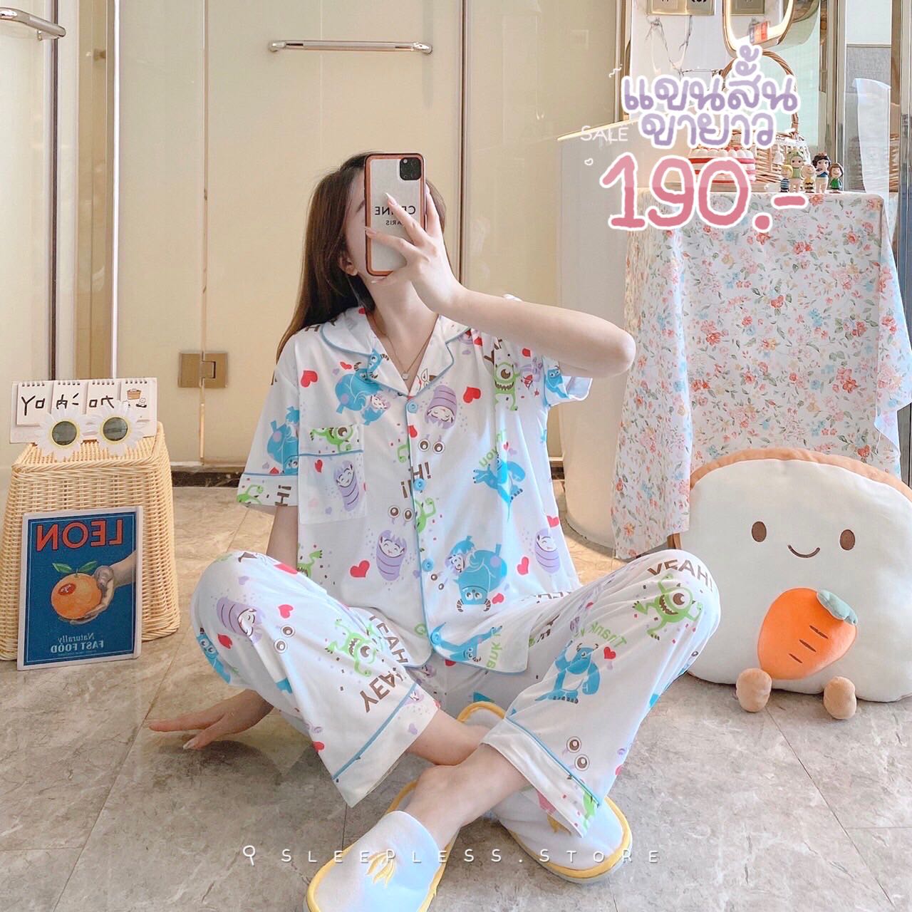 T78 - Monters, Inc. (แขนสั้น+ขายาว)