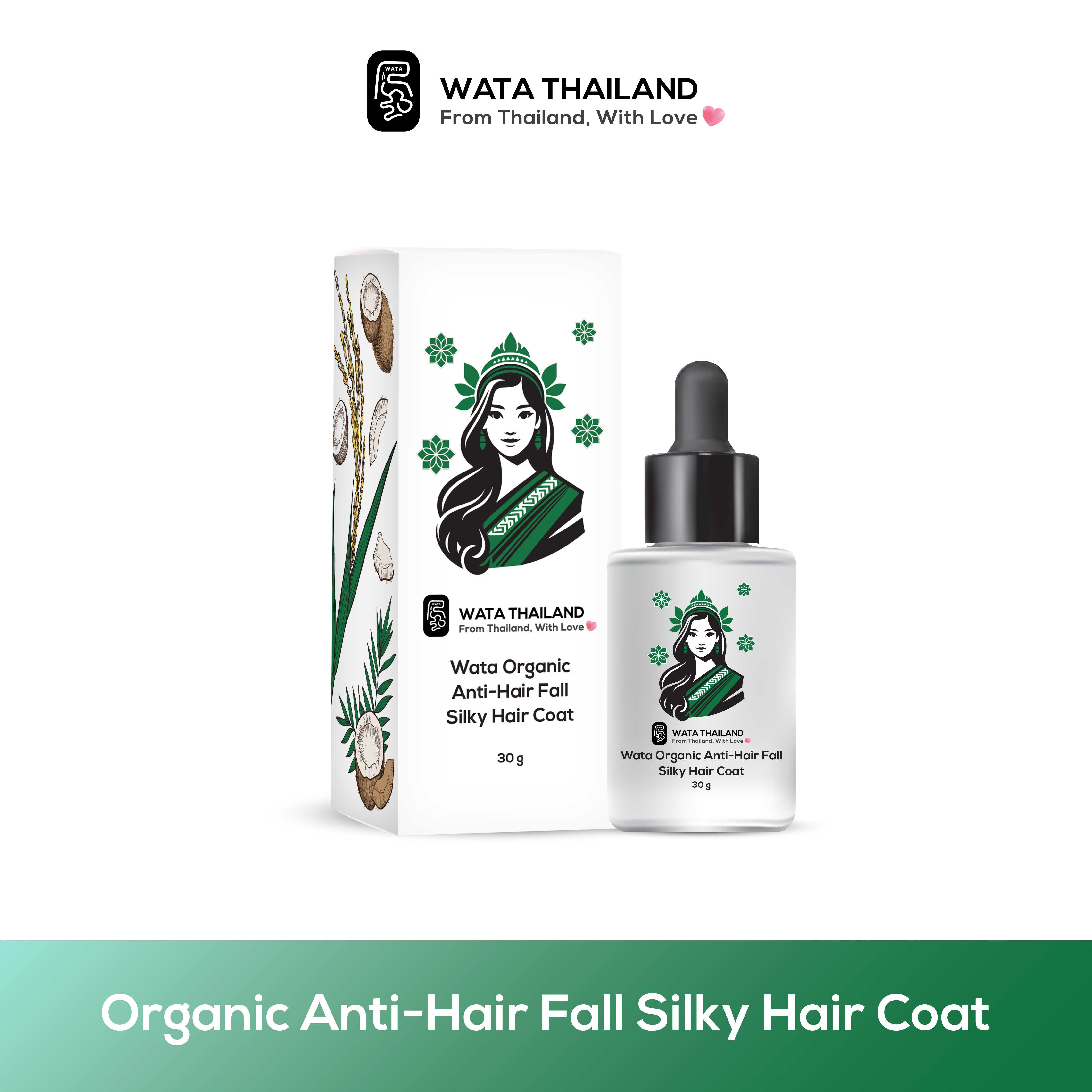 Wata Organic Anti-Hair Fall Silky Hair Coat