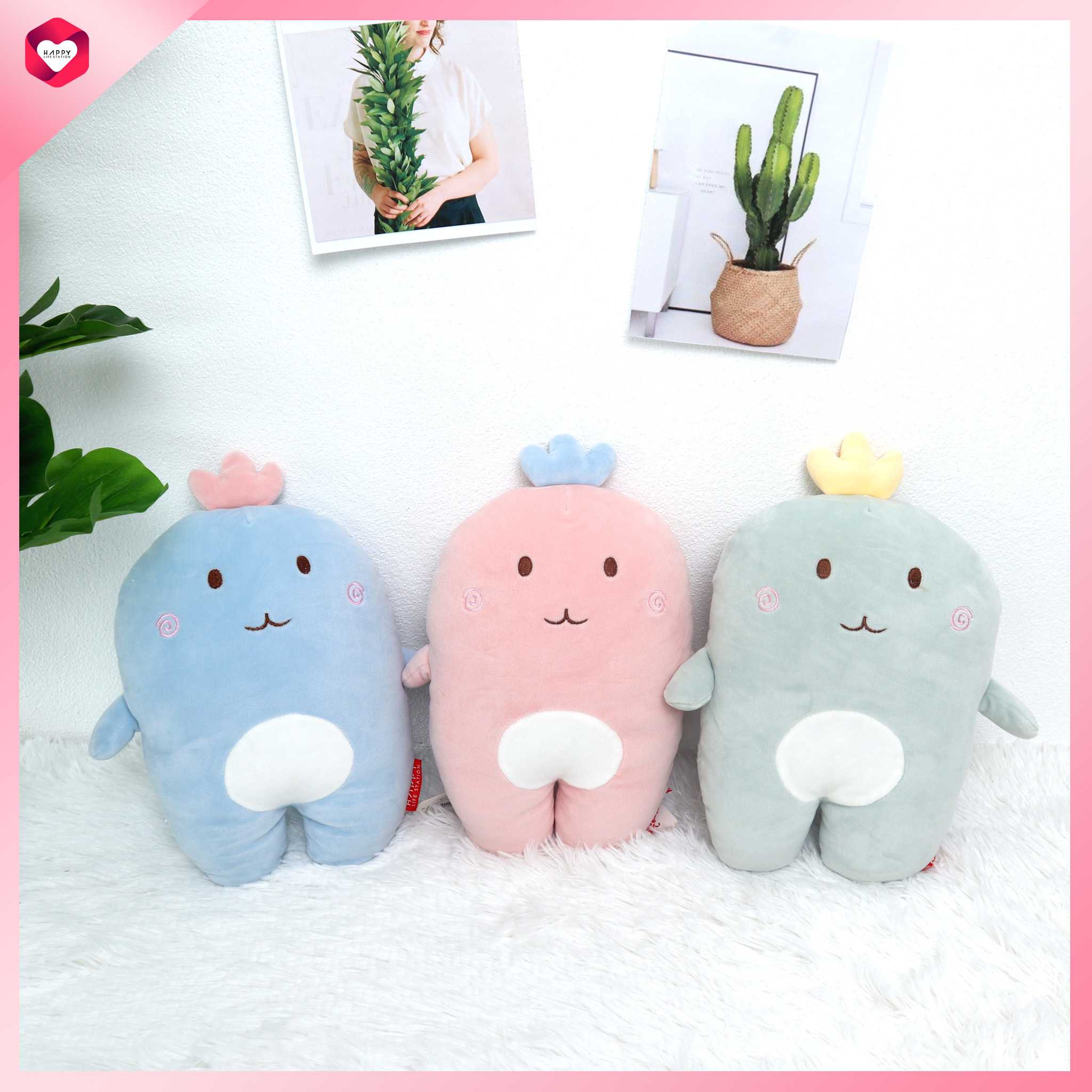 HappyLife Plush toy Cactus หมอนกระบองเพชร ขนาด 27 x 30 cm