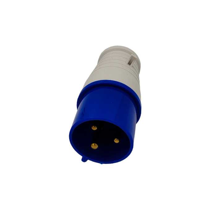 TYPE:223 POWER PLUG ,PLUG SOCKET ปลั๊กเพาเวอร์ ปลั๊กตัวเมียกลางทาง 2P+E 3ขา  32A IP44 220V