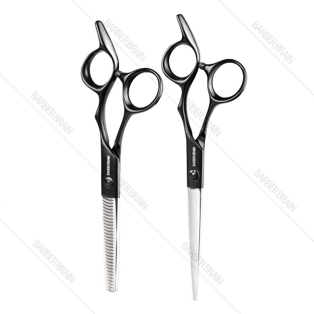 [สินค้าตัวอย่าง ห้ามซื้อ] BARBER SCISSORS บาร์เบอร์ เบรน กรรไกรตัด 6.5 +ซอยผม 6 รุ่น VAL-64-65