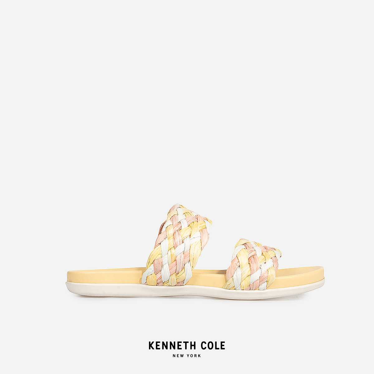 KENNETH COLE รองเท้าแตะผู้หญิง รุ่น HANNA YELLOW สีเหลือง ( SAN - RS91065FB-700 )