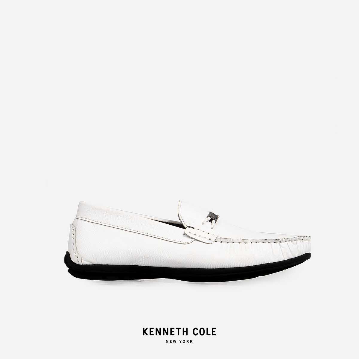 KENNETH COLE รองเท้าลำลองผู้ชาย รุ่น DILAN SAILOR WHITE สีขาว ( CAS - RS64050LE-110 )