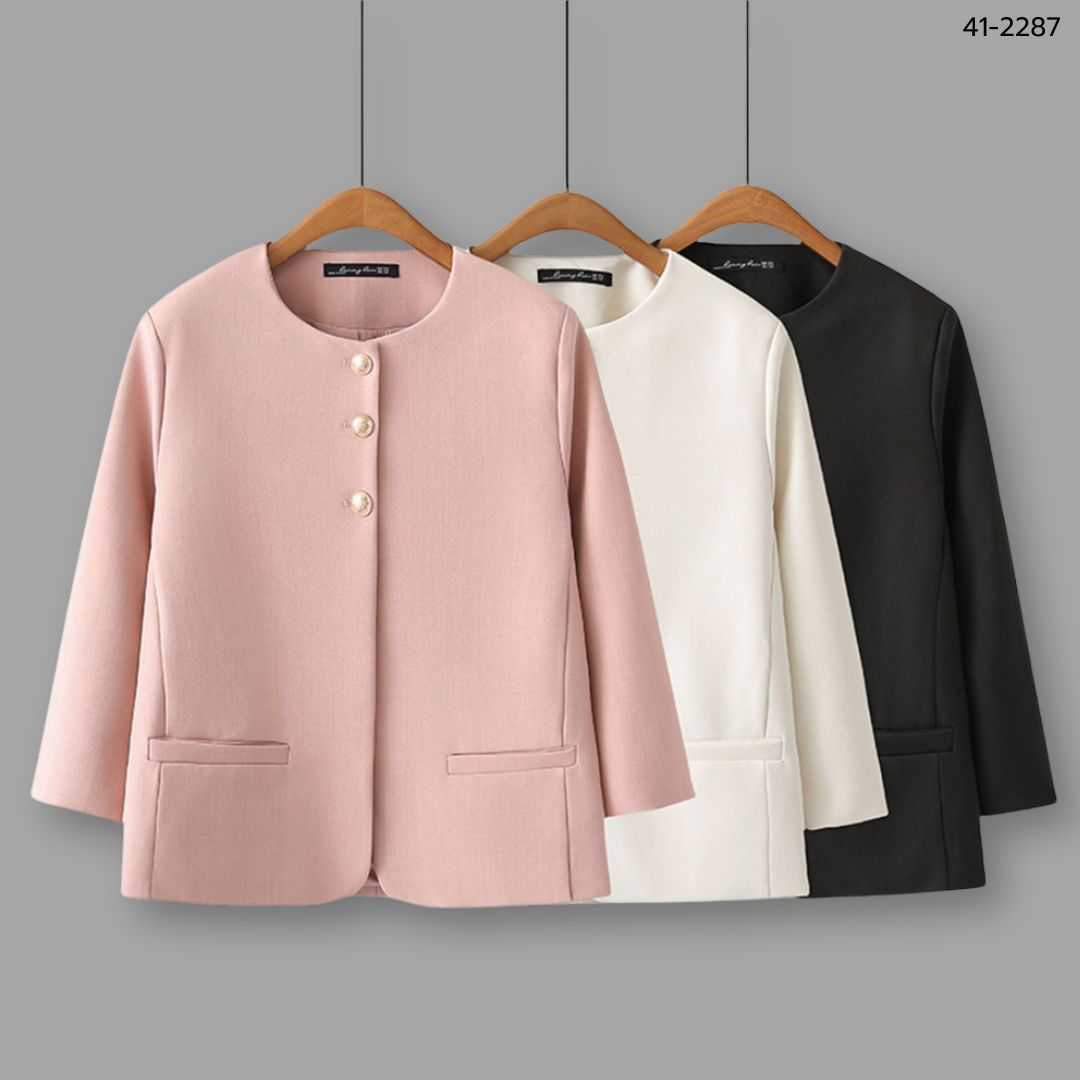41-2287 เสื้อคลุมทำงานแขนห้าส่วน