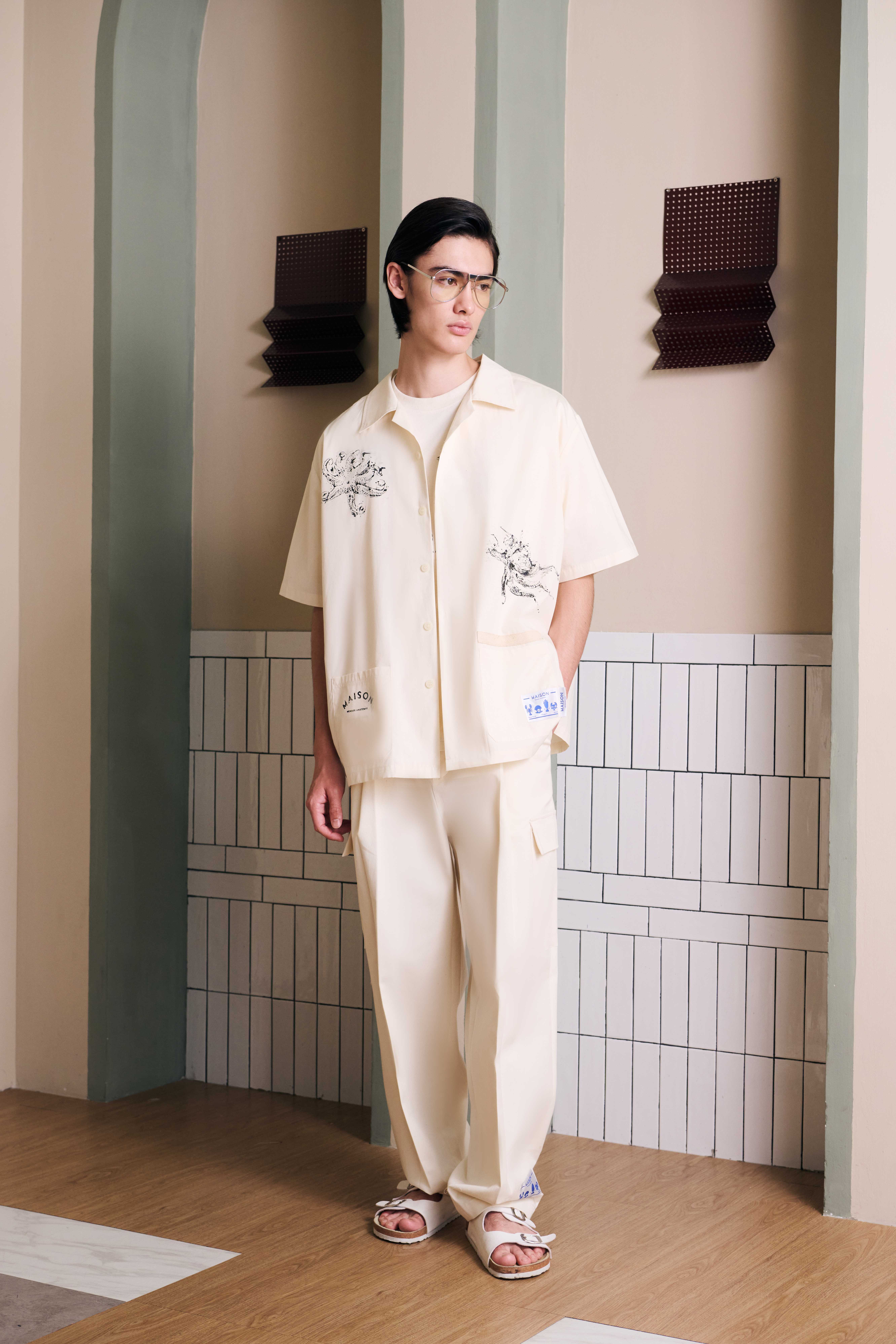 Twin Octopus Stamp Hawaii