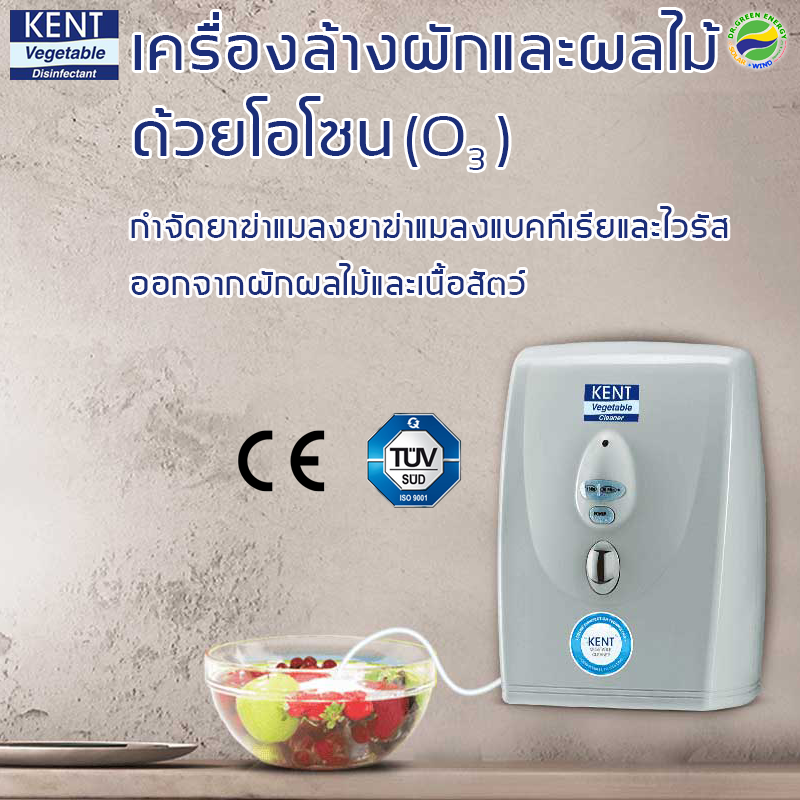 เครื่องล้างผักและผลไม้ด้วยโอโซน กำจัดยาฆ่าแมลงยาฆ่าแมลงแบคทีเรียและไวรัสออกจากผักผลไม้และเนื้อสัตว์