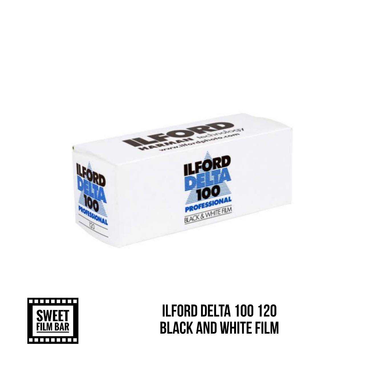 [120bw] ILFORD Delta 100 120 Black and White Film