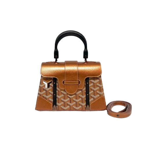 Goyard Saigon structure limited mini copper black handle dc22