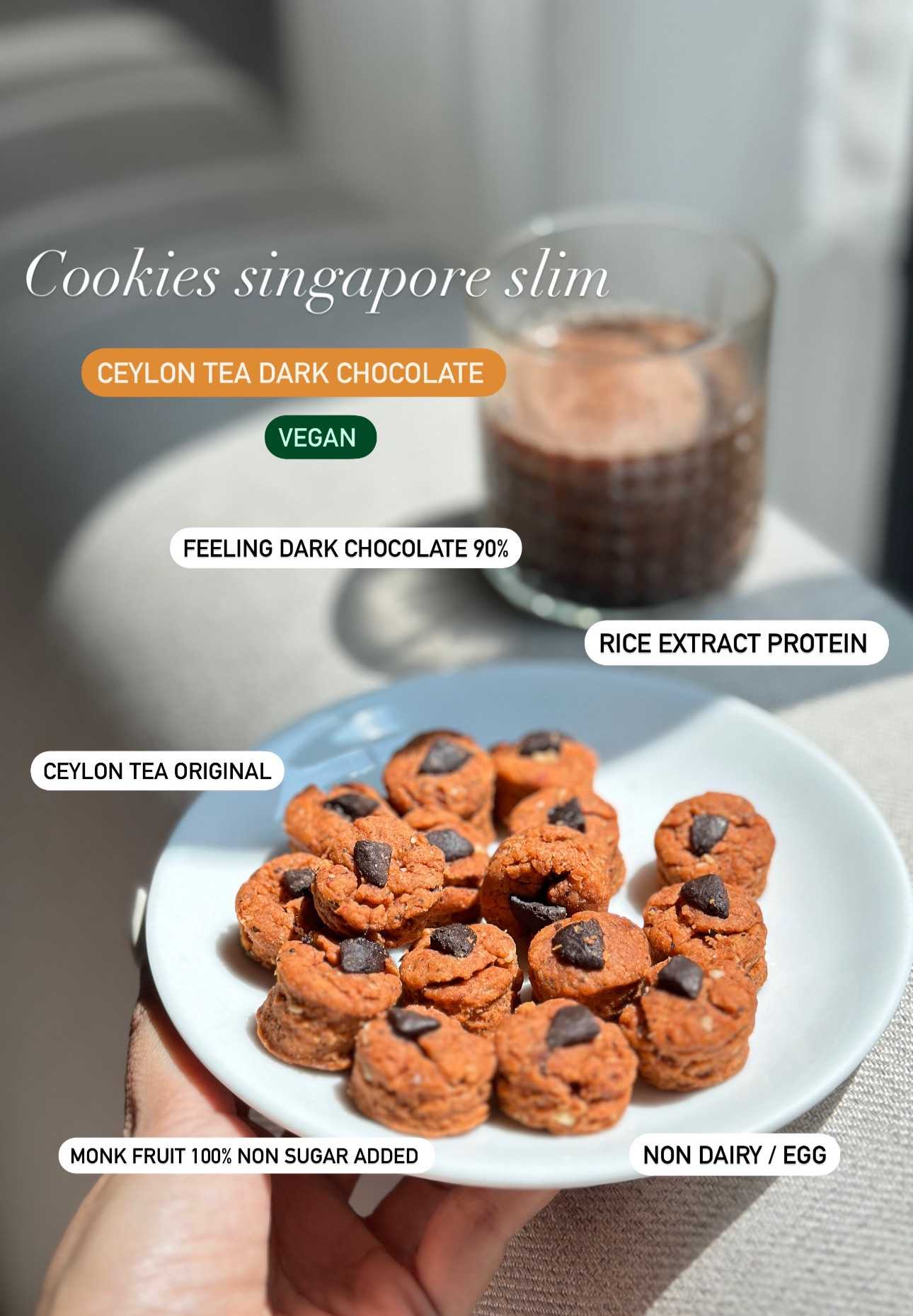 Heaven8 - Cookies Singapore slim แจ้งรสทางโน้ต (Pre-order)