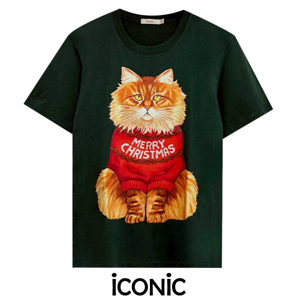 iCONiC MERRY MEOW T-SHIRT