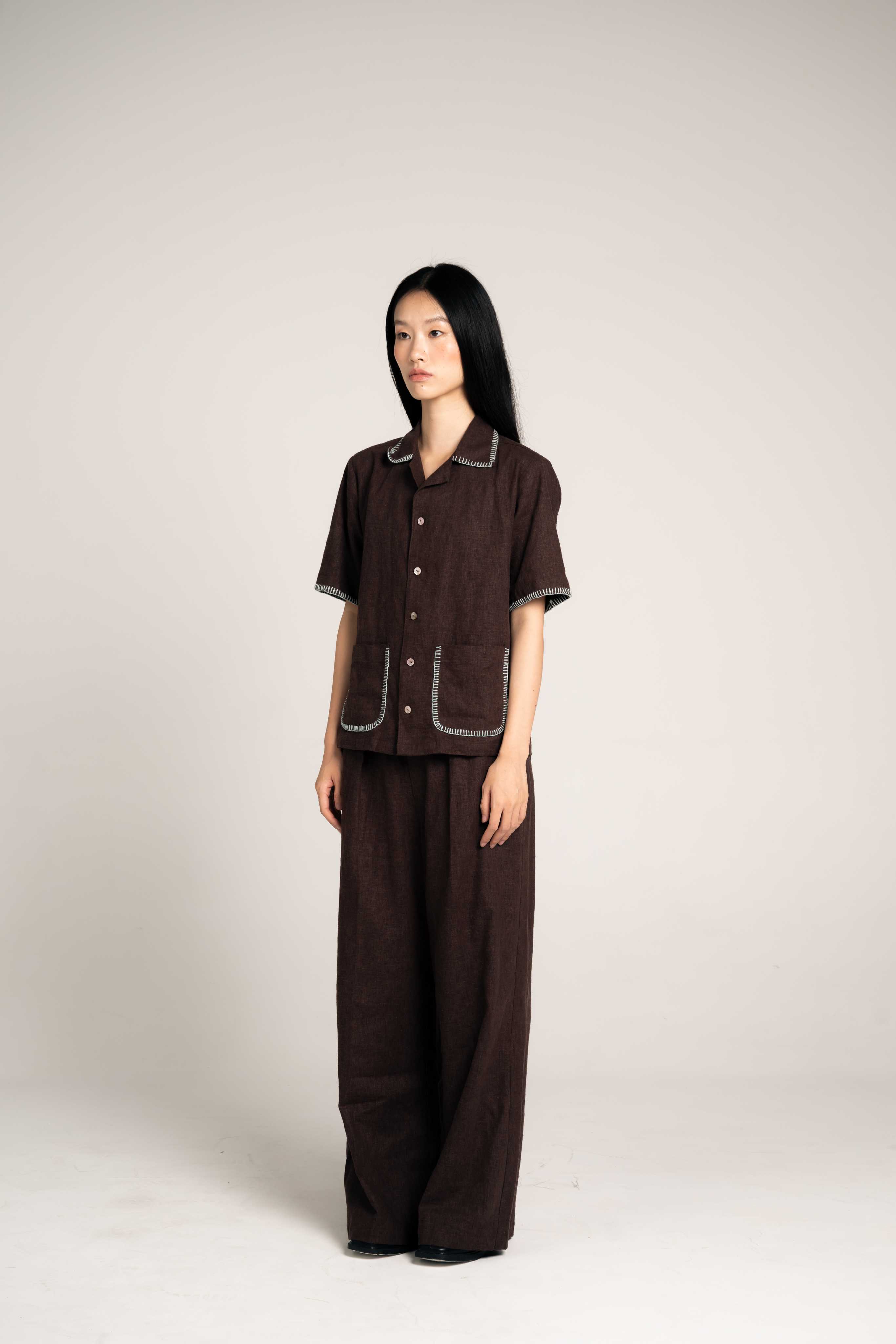 Palit pants (Dark brown)
