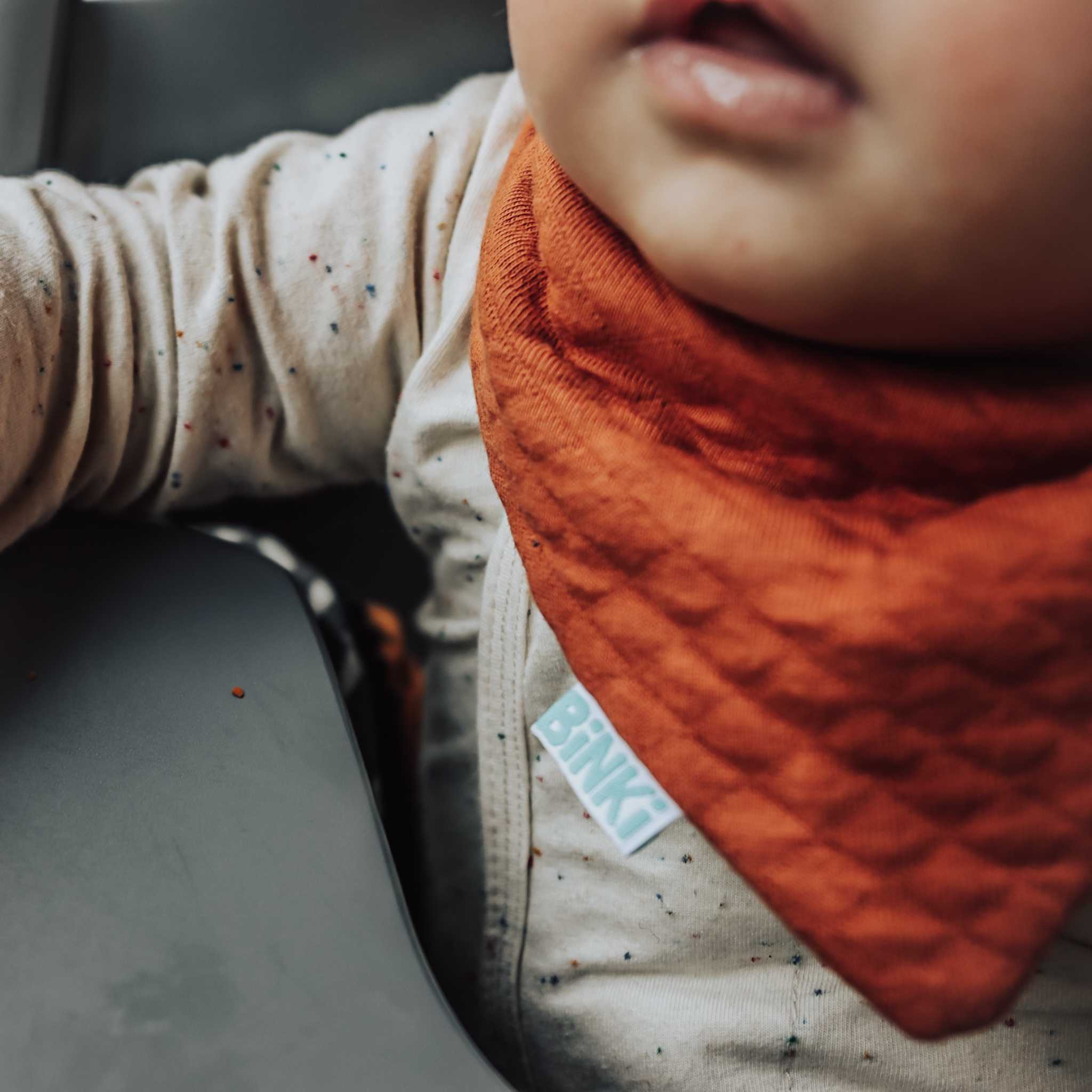 Bandana Rust Bib - New! Limited! No-Restocks!
