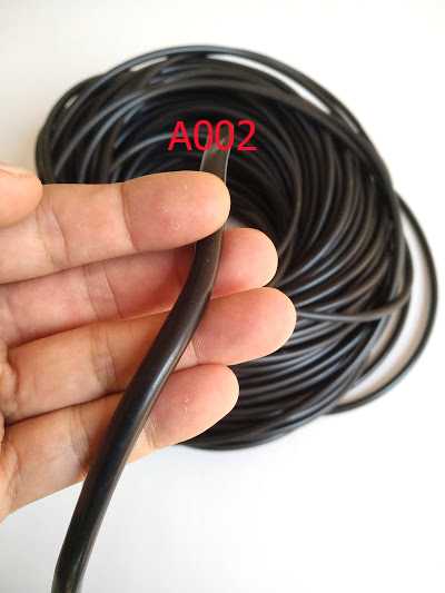 A002 สายยางไมโคร 5/7 ชนิดดำด้าน  ต่อกับ หัวพ่นหมอก อุปกรณ์รดน้ำ การเกษตร