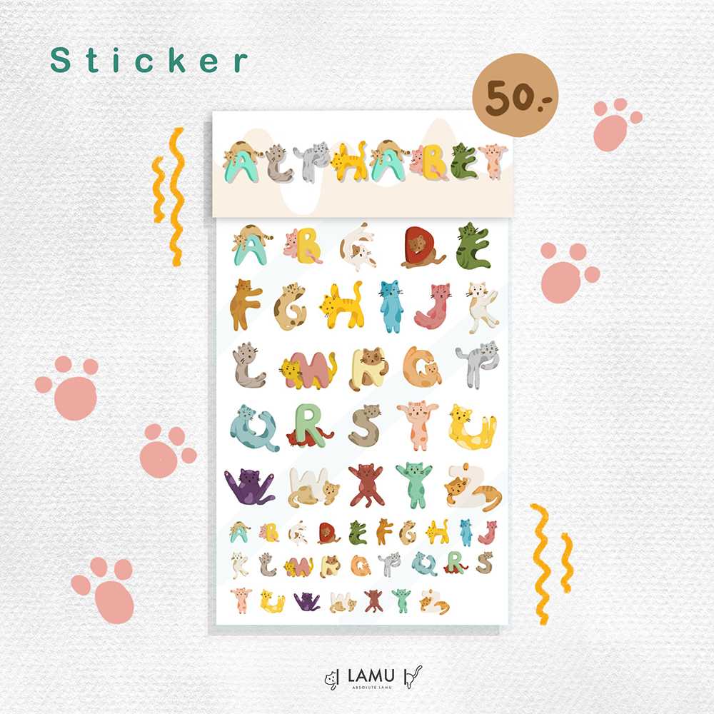 ALPHABET  sticker