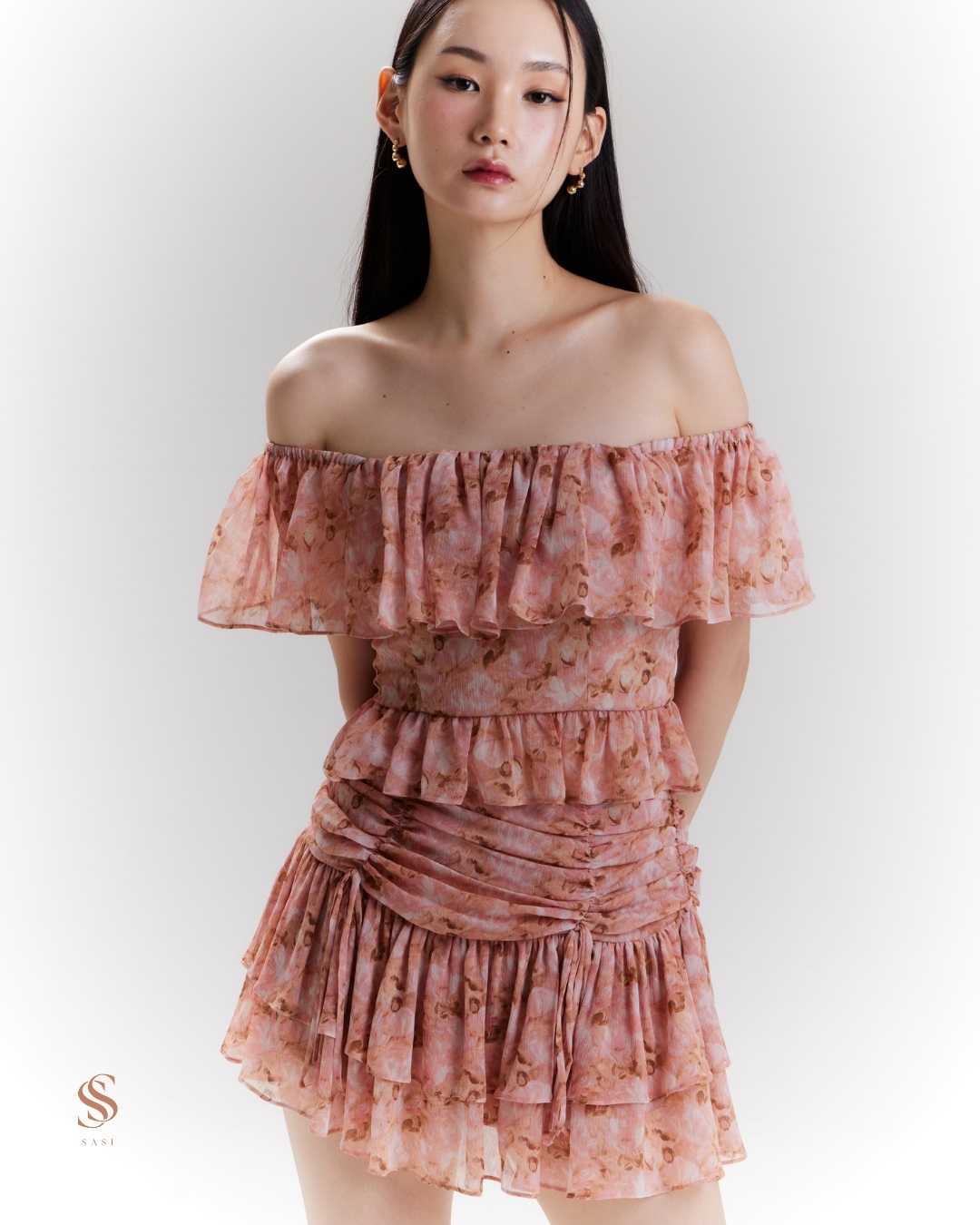 Bysasi sunset sorrento skirtกระโปรงเอวต่ำ(SSSS2470016)