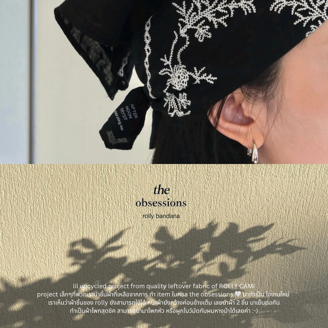 rolly bandana (ผ้าโพก)