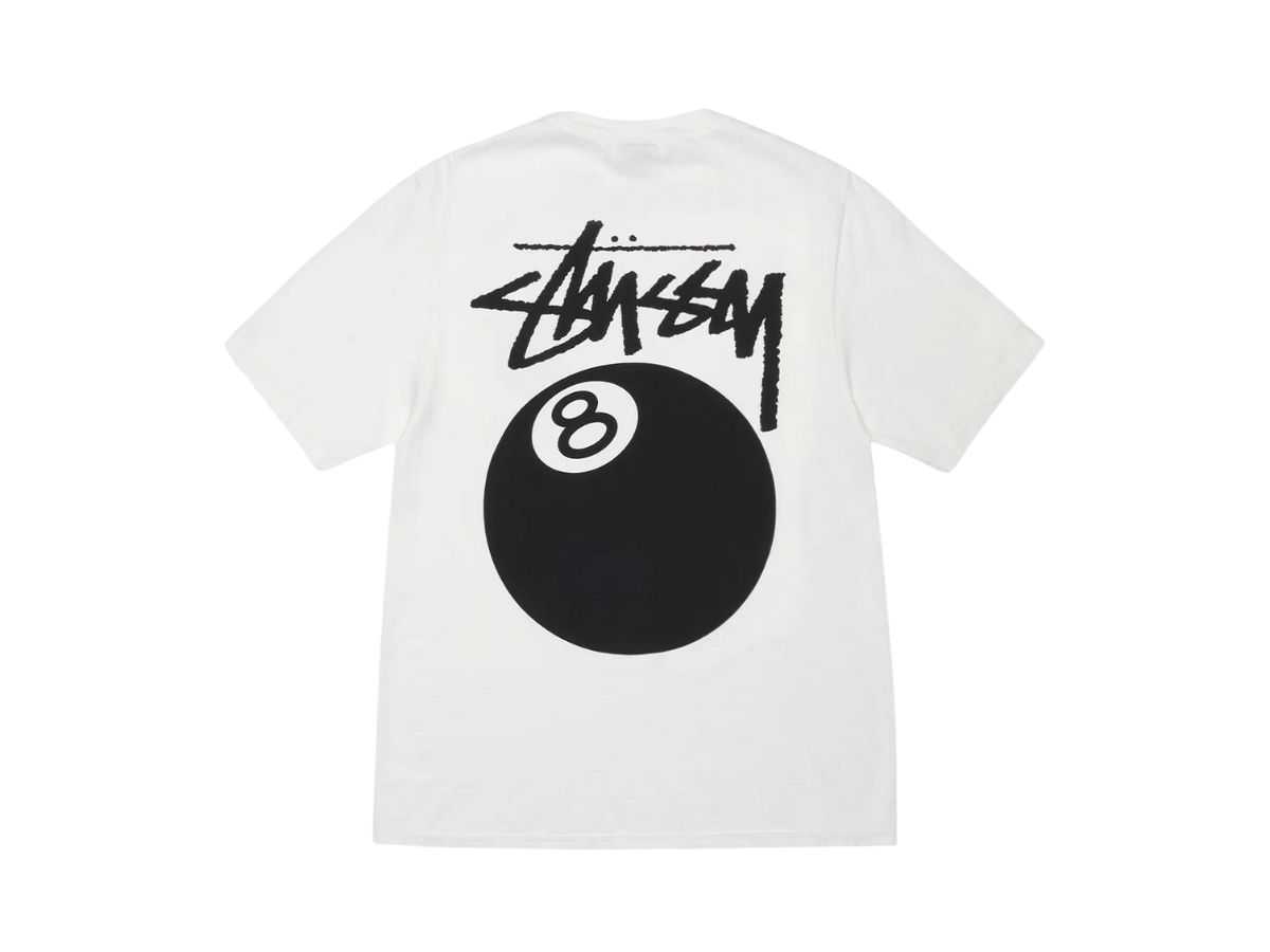 Stussy 8 Ball Tee Pigment  Natural