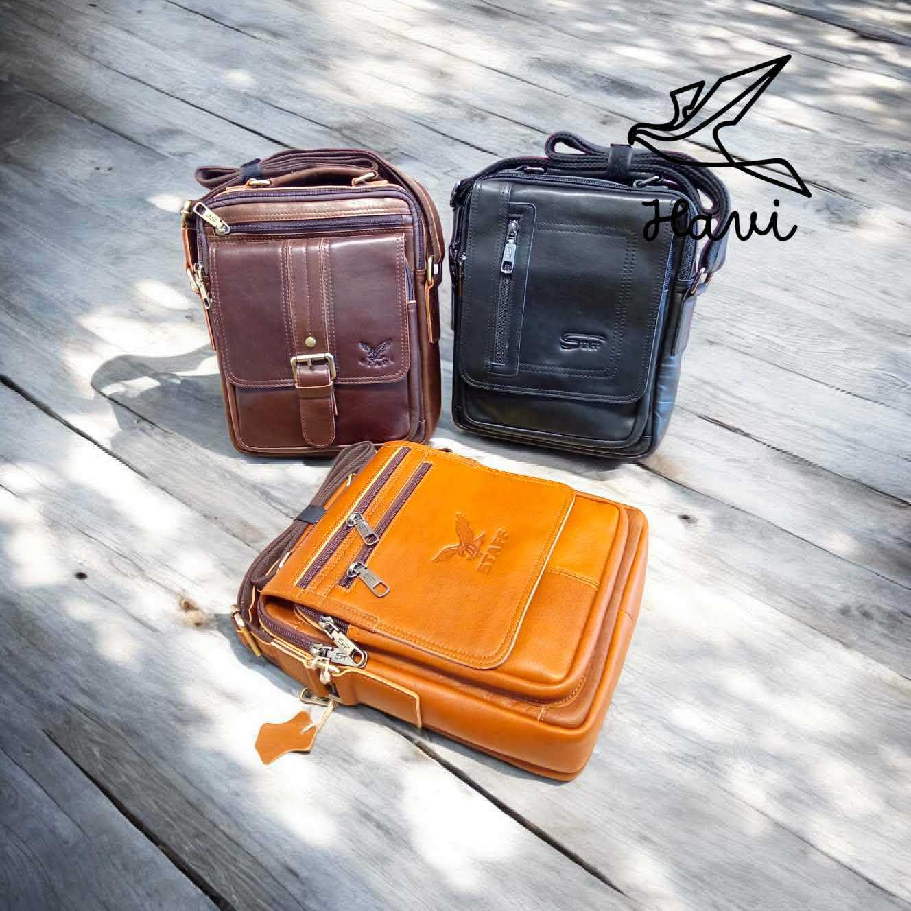 🌟🌟 STAFF 🌟🌟 กระเป๋าหนังวัวแท้ 100% งานแฮนด์เมด เกรดพรีเมี่ยม🪡🧵