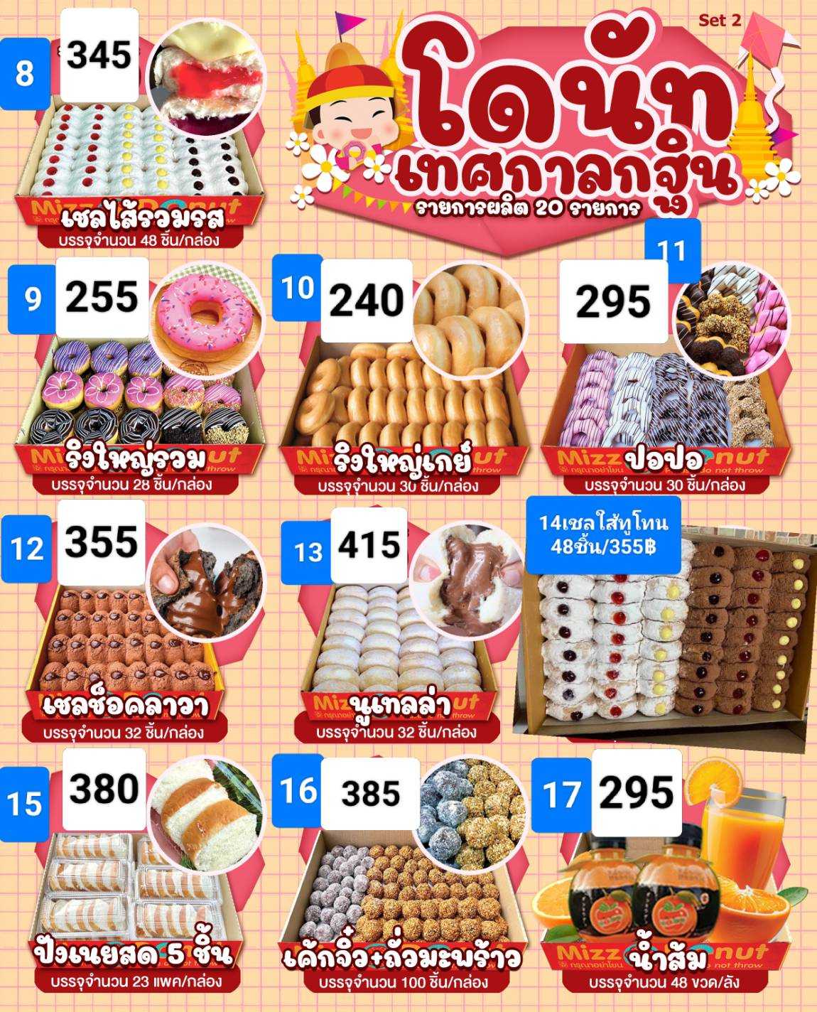 682เซตรวมมี10แบบ 3320-/419ชิ้น (ใหญ่)