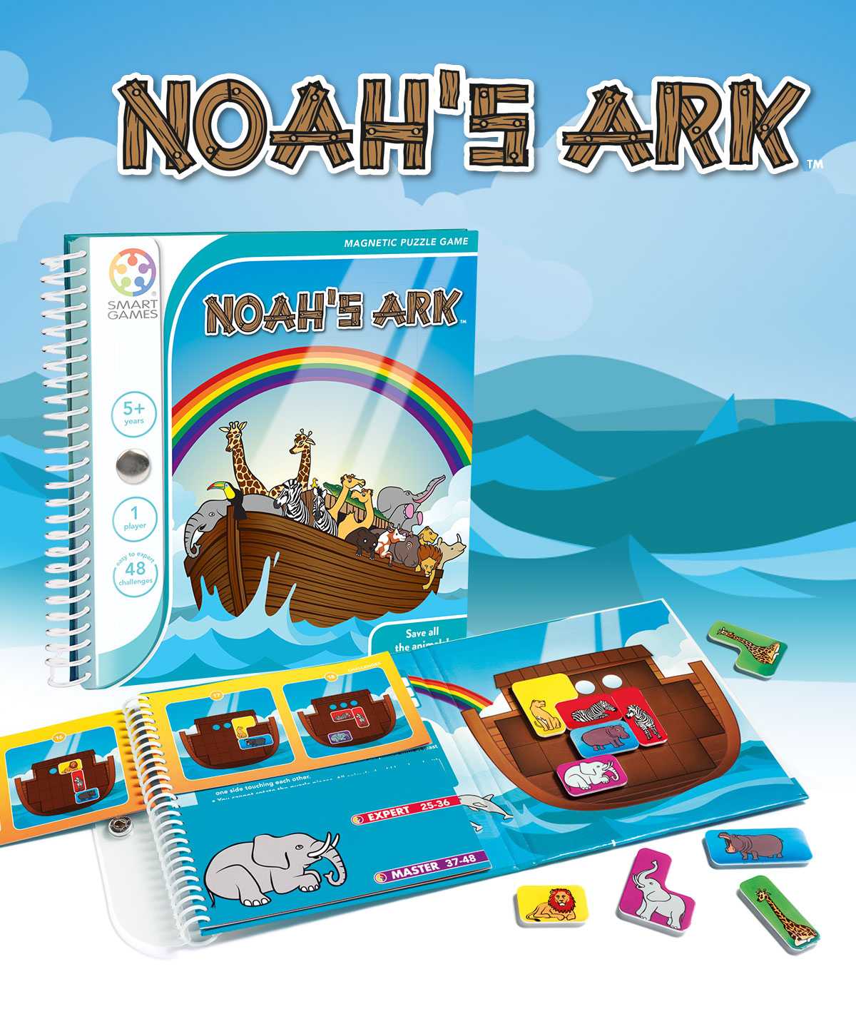 SMART GAMES, Noah's Ark ของเล่นฝึกสมอง สำหรับ 5 ปี+ ลิขสิทธิ์แท้เบลเยียม ร้านเป็นตัวแทนในไทย