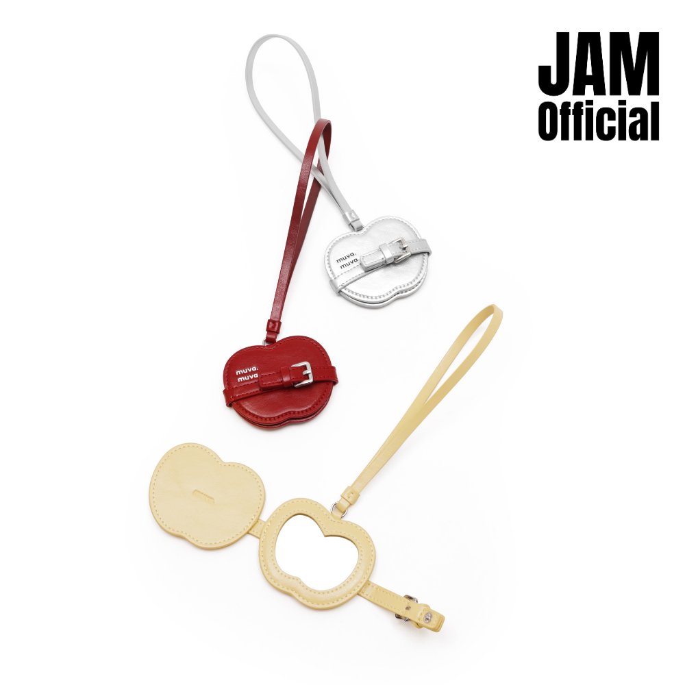 JAM | MUVA - Mirror Apple Charm - กระจกพร้อมสายผูกตกแต่งกระเป๋า