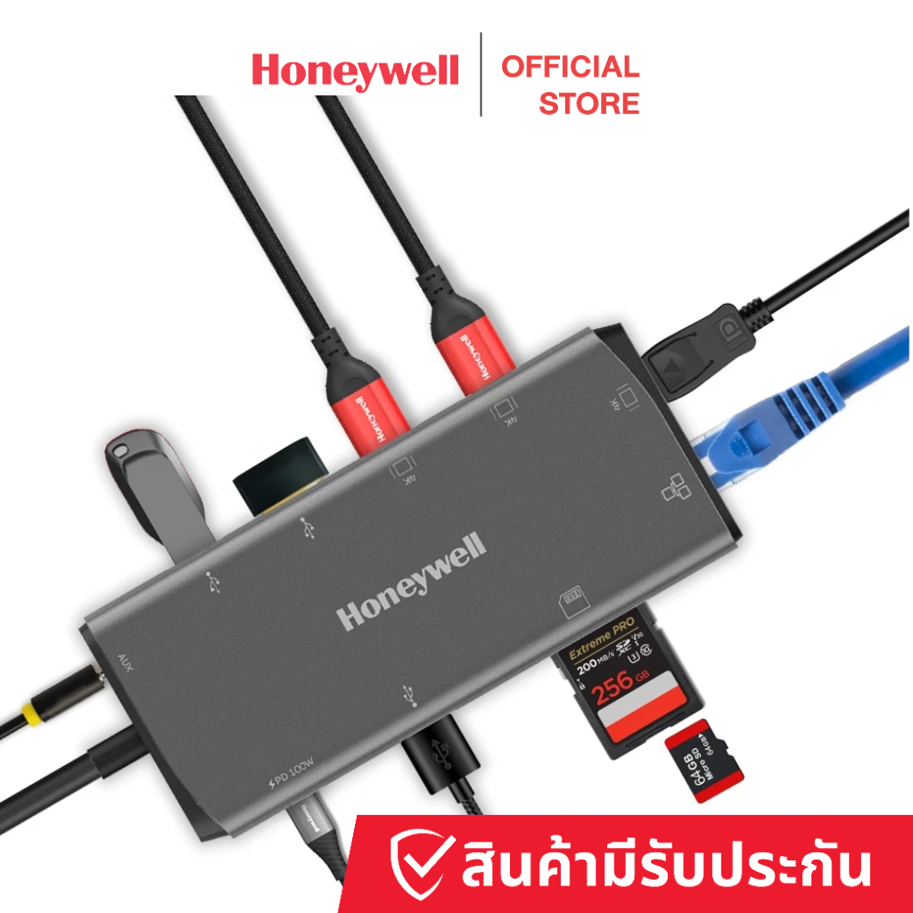 Honeywell Type C Docking Station - 11 in 1