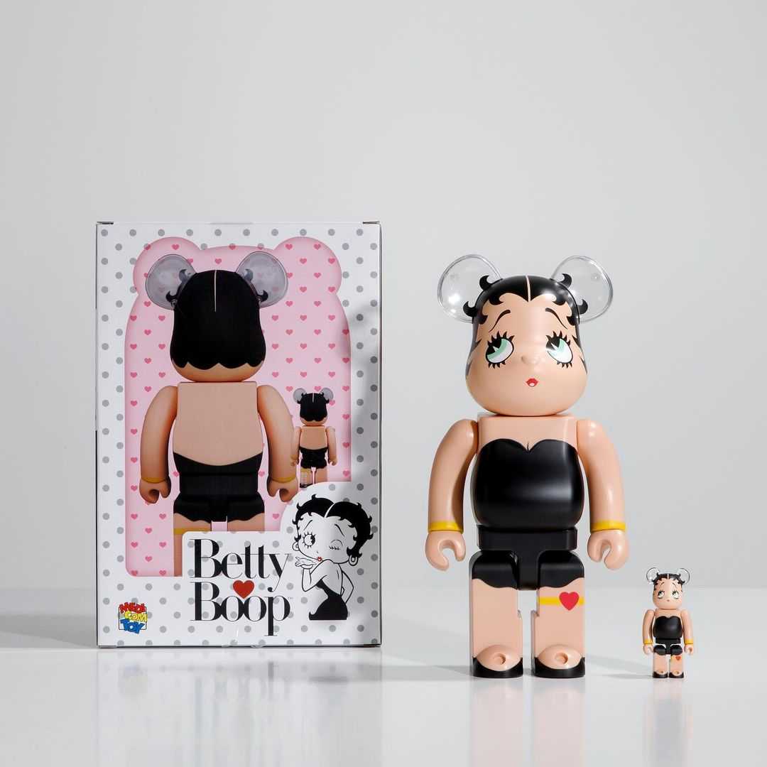 Be@rbrick Betty Boop Black 100%+400%