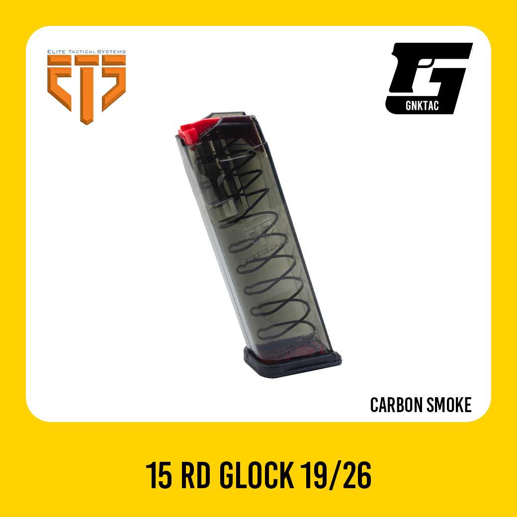 ETS 15 RD Carbon Smoke G19/26