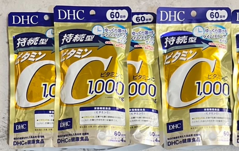 DHC C 1,000 mg. วิตามินซี  จำเป็นสำหรับผู้หญิง
