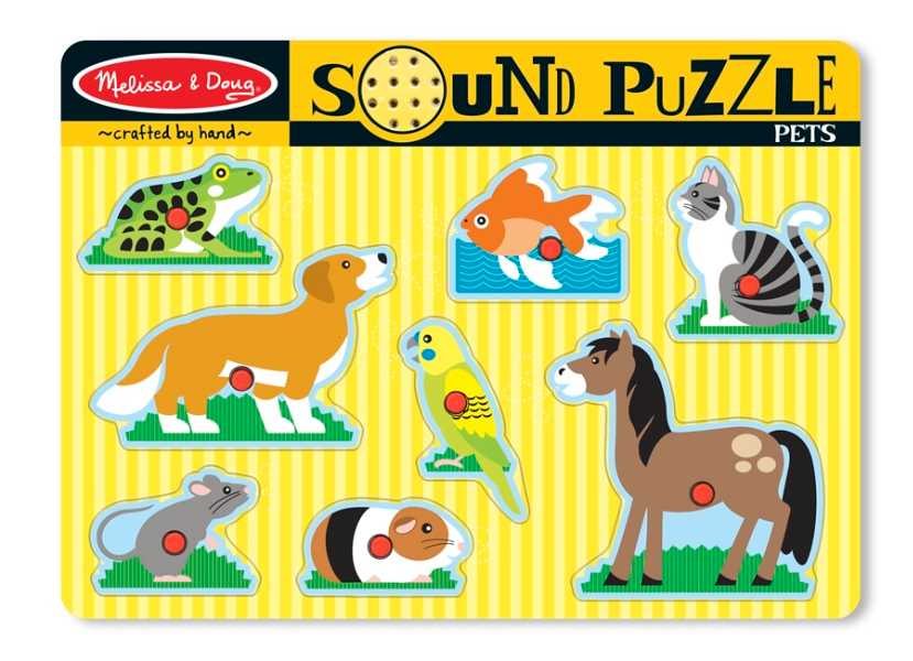 Sound Puzzles Pet #Melissa&Doug