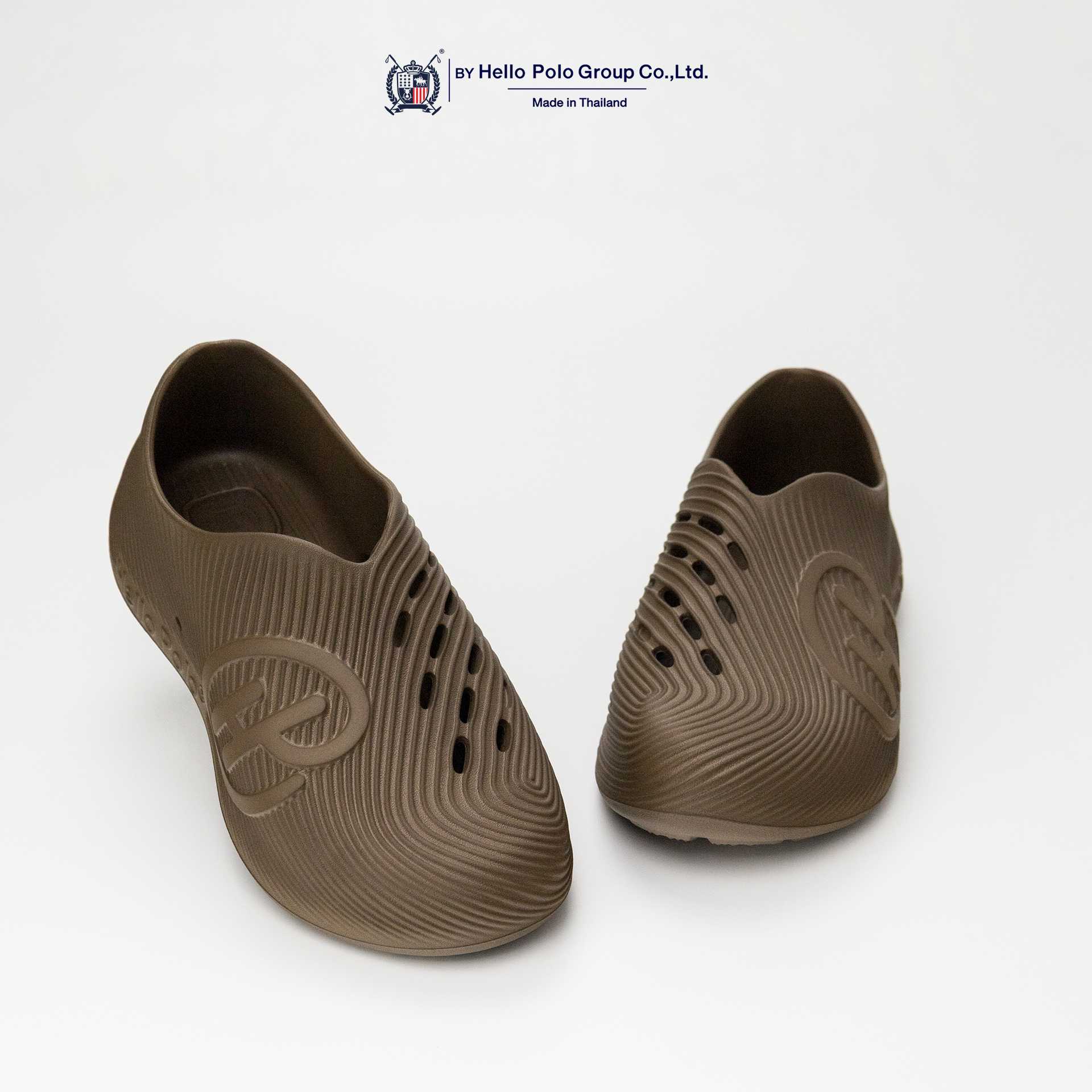 Hello Polo รุ่น HP8074 รองเท้าสลิปออน Slip-On รองเท้าลำลองผู้หญิงและผู้ชาย EVA พื้นนุ่ม Size 36-45