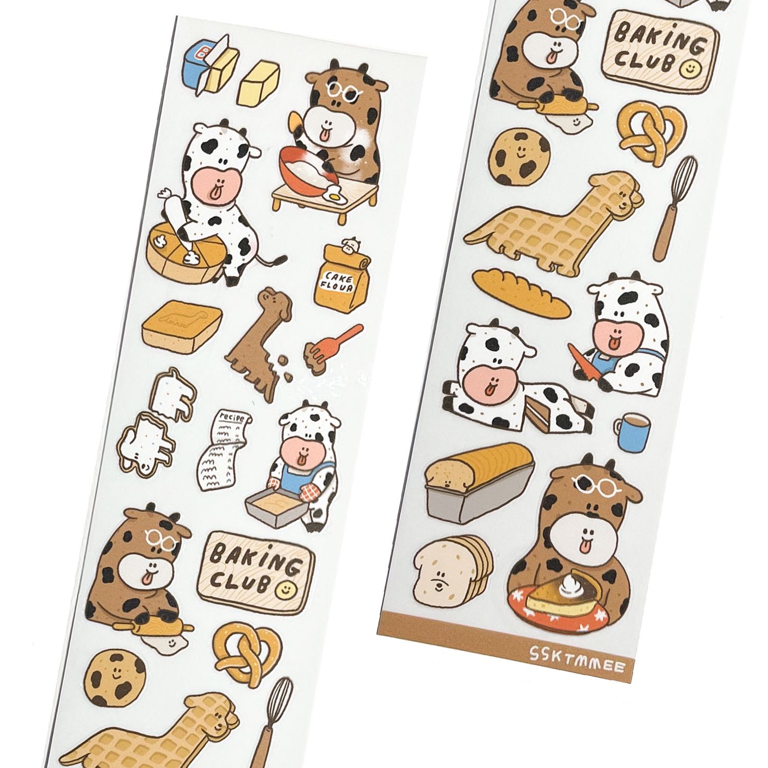 regular sticker - baking club