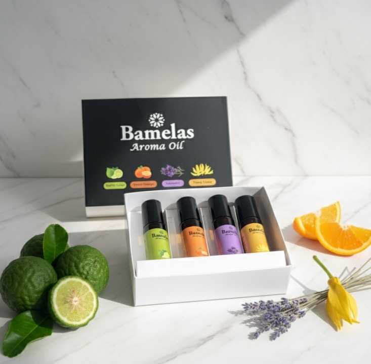 Aroma Oil Pack 4.   10ml.